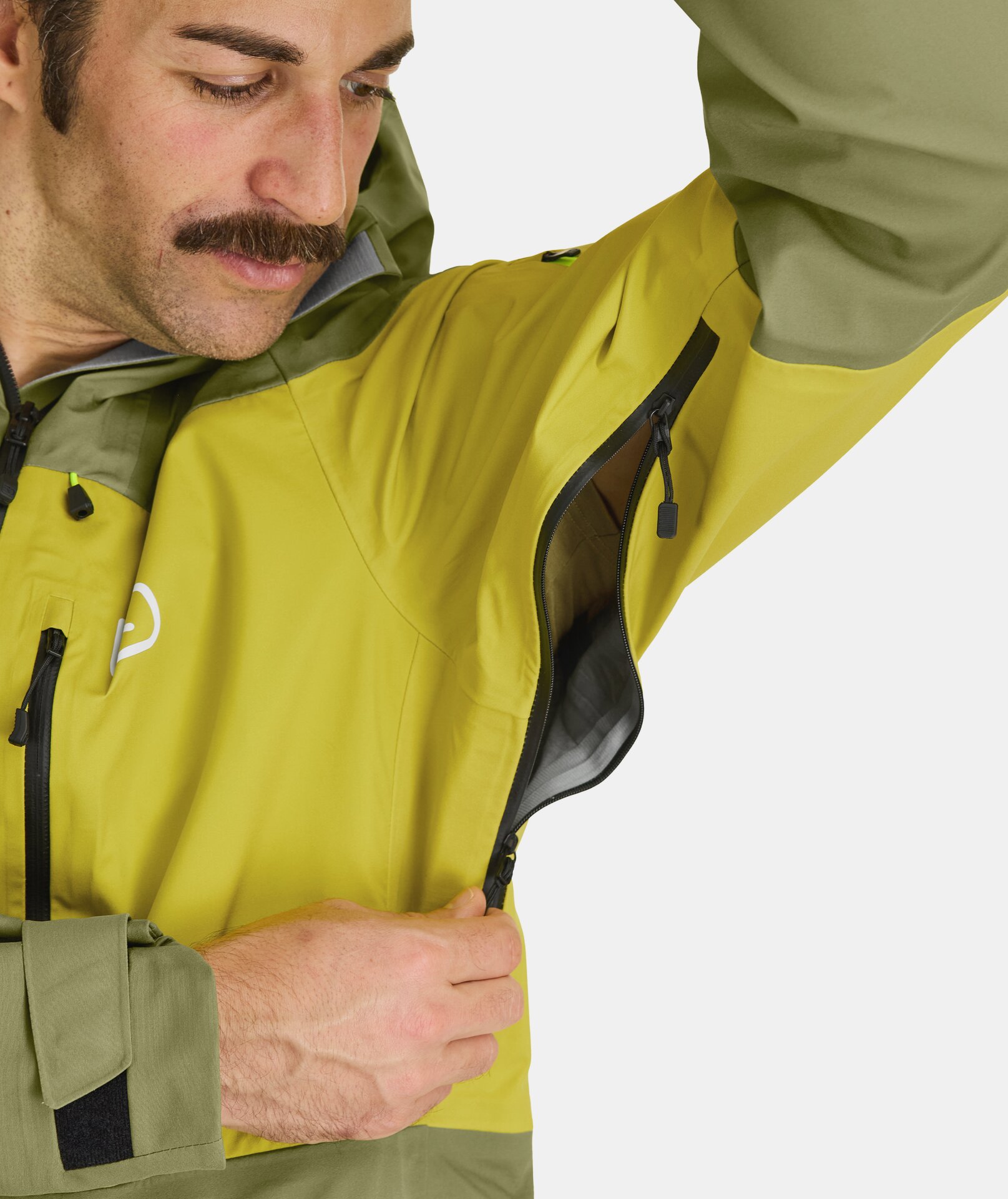 Ortovox 3l guardian shell jacket m black raven 2025